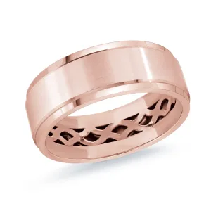 14K Rose Gold Ring from the Precision Collection by Malo - MRD-123-8P