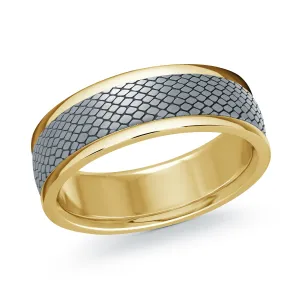 14K Yellow Gold Ring from the Tantalum Collection by Malo - MRDTN-052-7Y