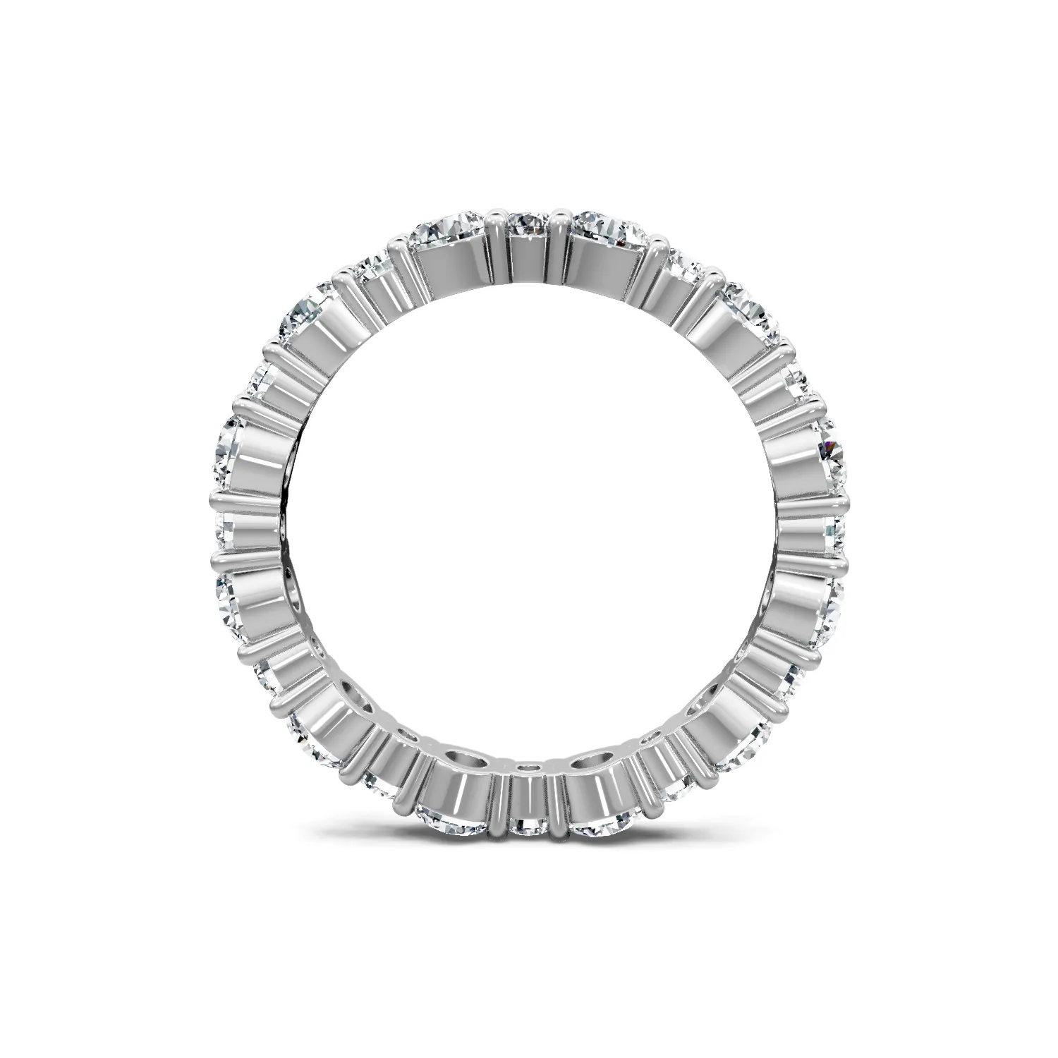 1.8ctw Alternating Round Diamond Eternity Band