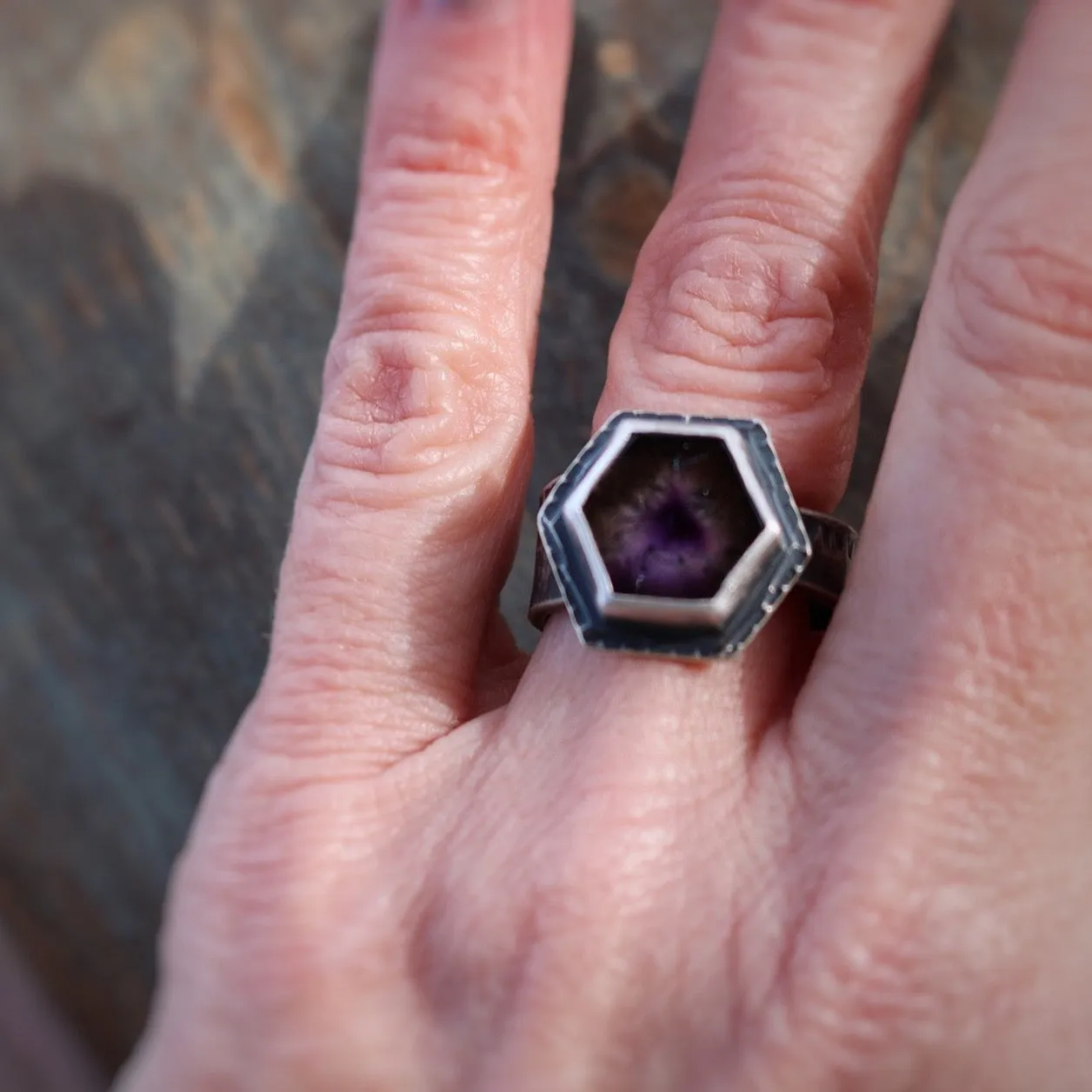 Amethyst Ring - size 8