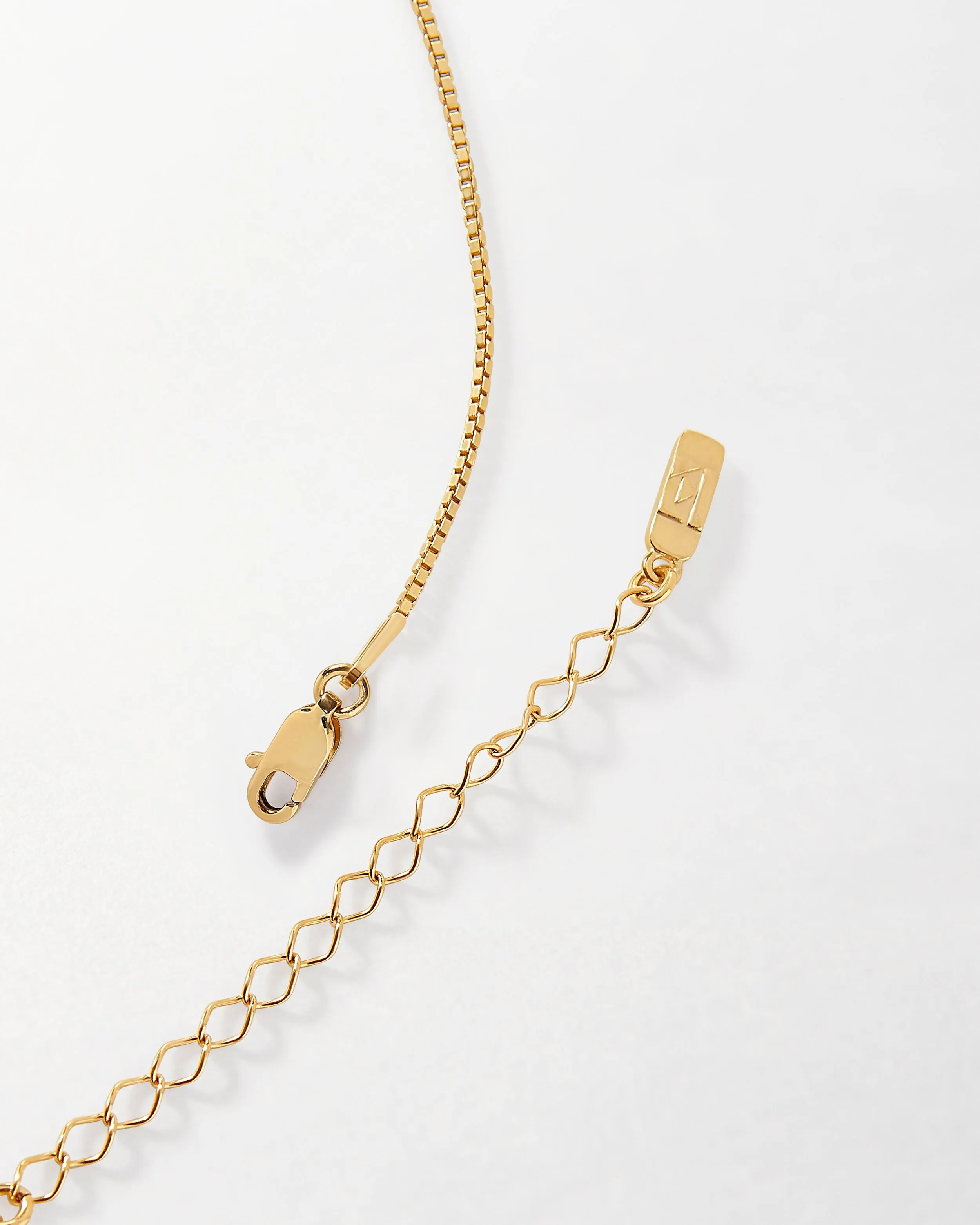 Box Chain Necklace - Gold