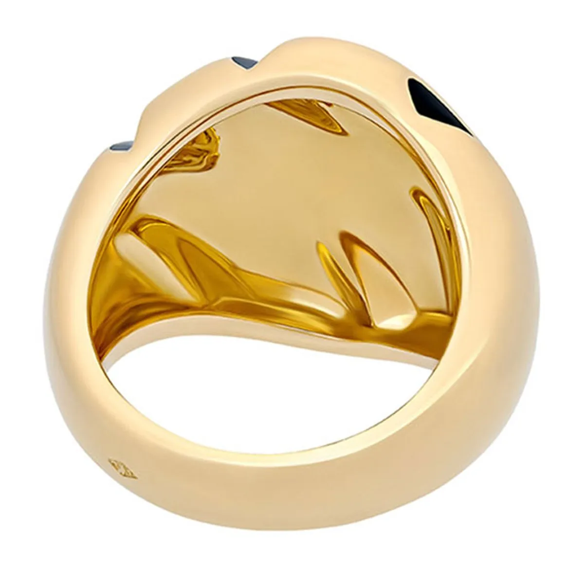 Cartier Panthere Claw Yellow Gold Cocktail Ring Sz 6 1/2