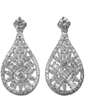 Charlene CZ  Statement Earring