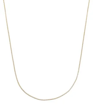 Charm Chain Box 60 cm Gold