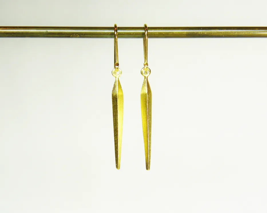 Dagger Facet Earrings