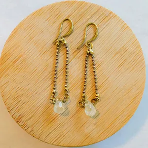 Double Dew Drop Earrings