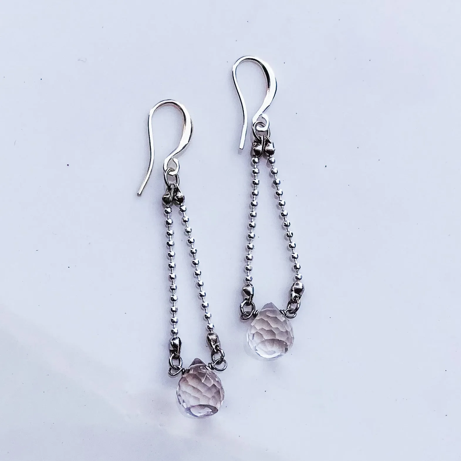 Double Dew Drop Earrings