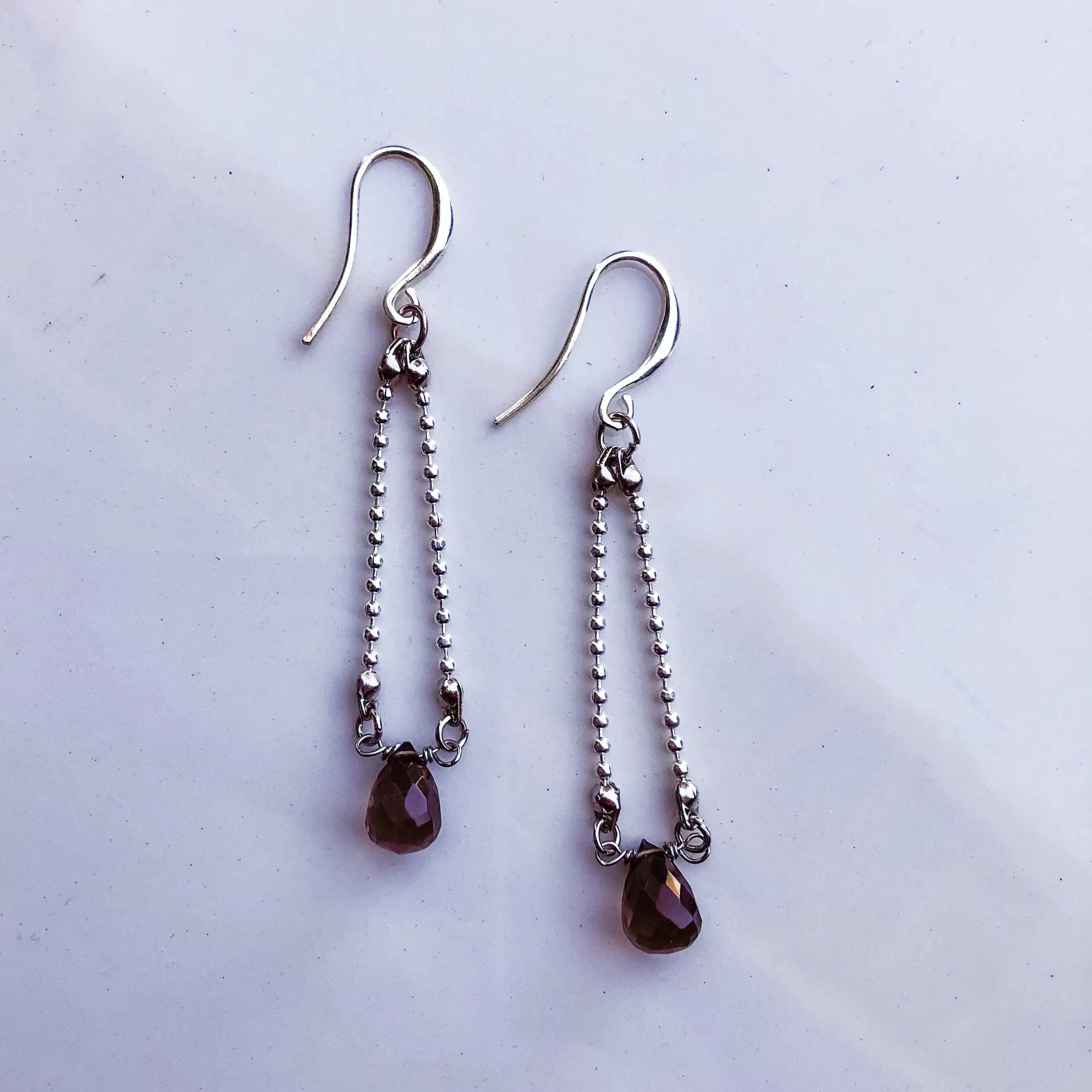 Double Dew Drop Earrings