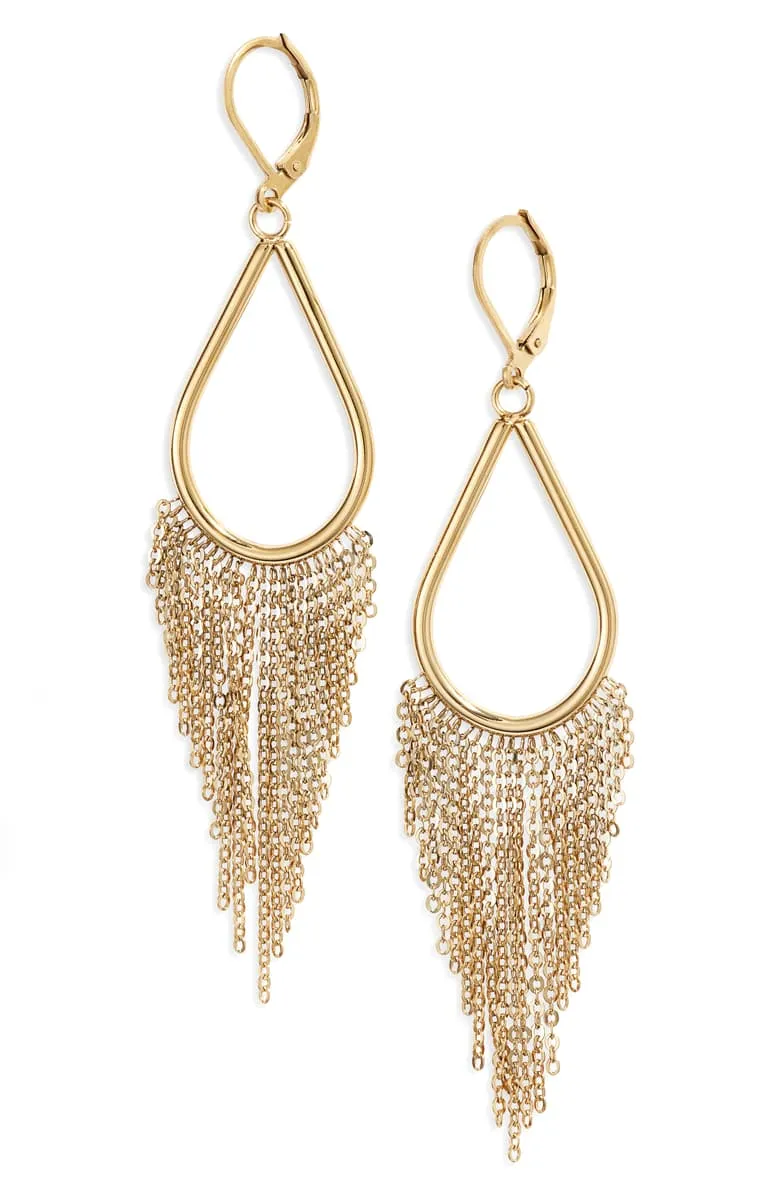 Drop Fringe Earrings