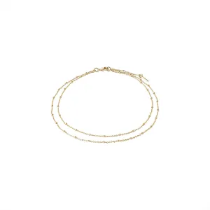 Elka Gold Plated Ankle Chain