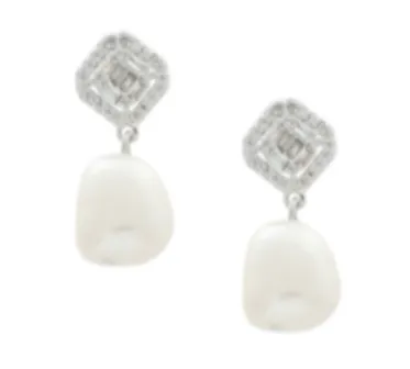 Emma Grace Freshwater Pearl Drop Earrings