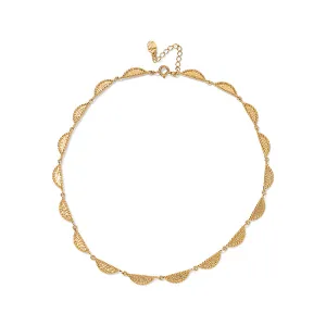 Eris Collar Necklace, Gold