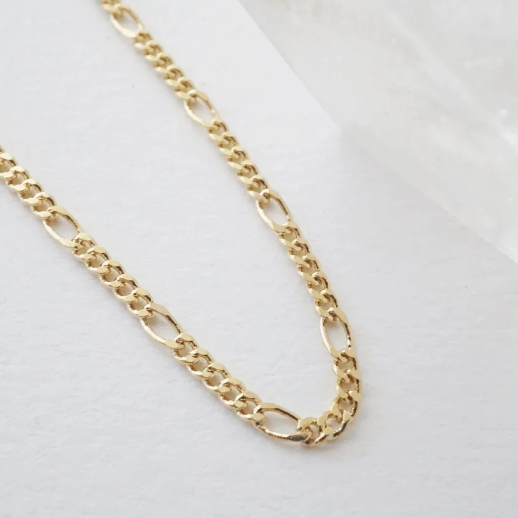 Figaro Chain Choker-Necklace