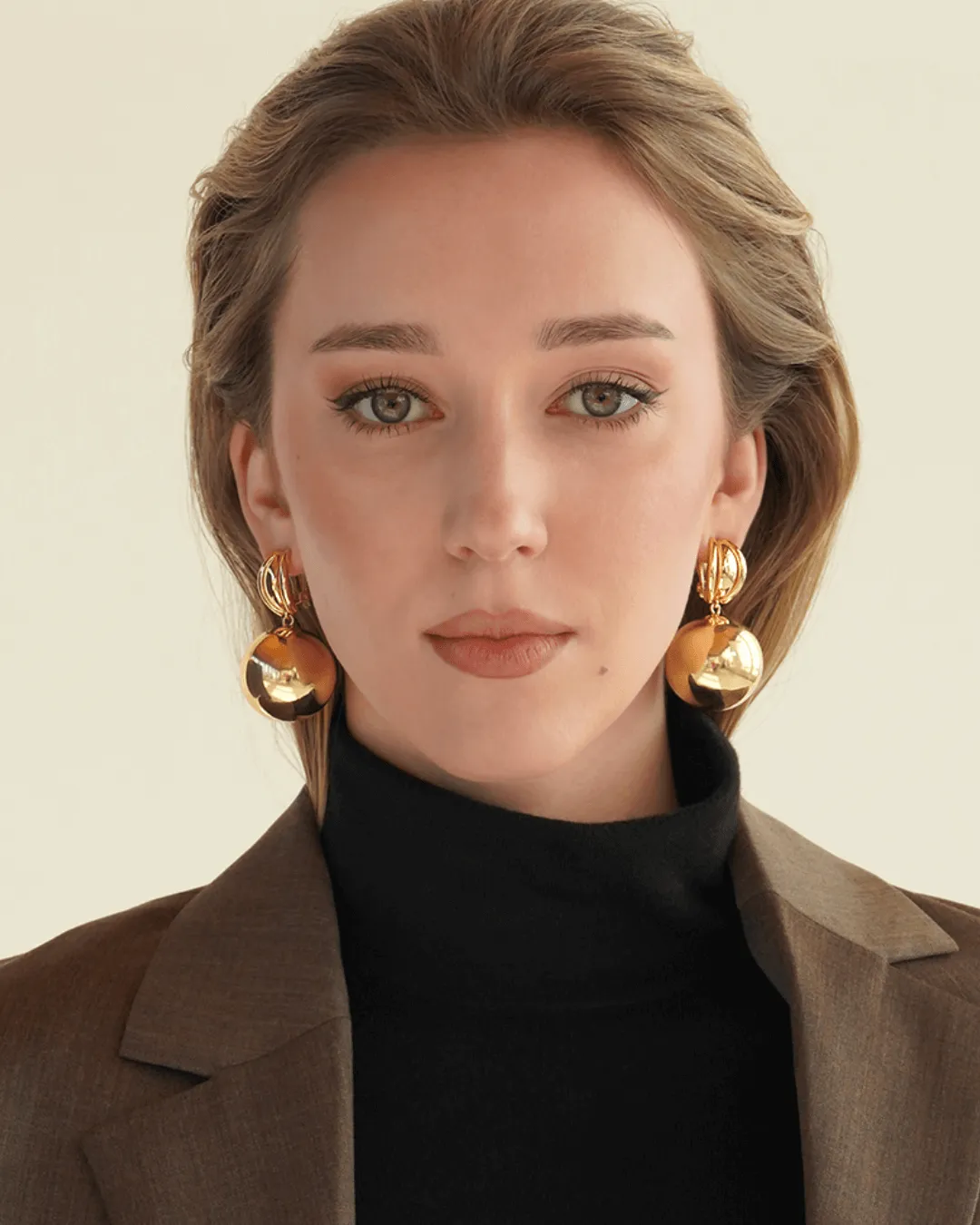 Golden Globe Earrings