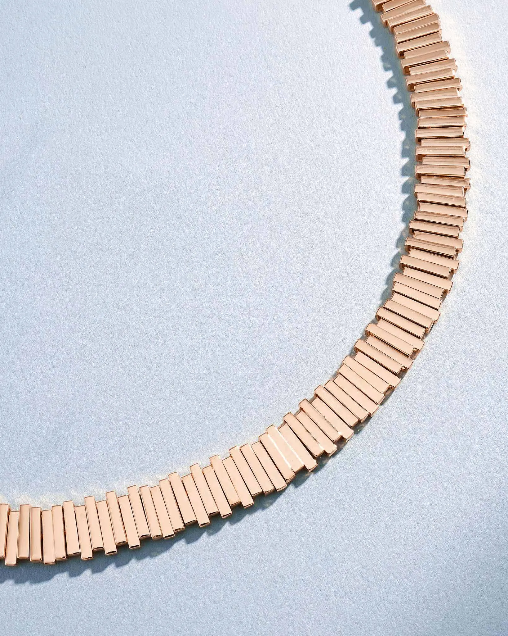 Golden Midi Stacker Tennis Necklace