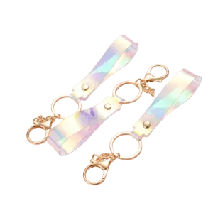 Iridescent Hand Strap Key Chain (3 pieces)