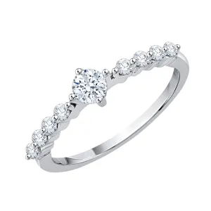 KATARINA 1/2 cttw Diamond Promise Ring