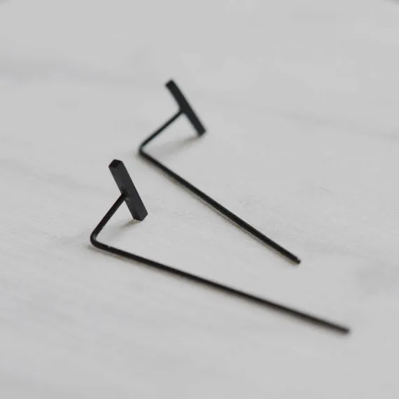 Long bar earrings N°9