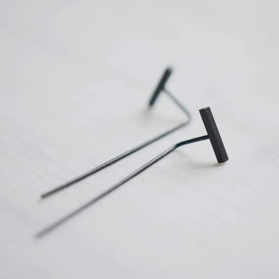 Long bar earrings N°9