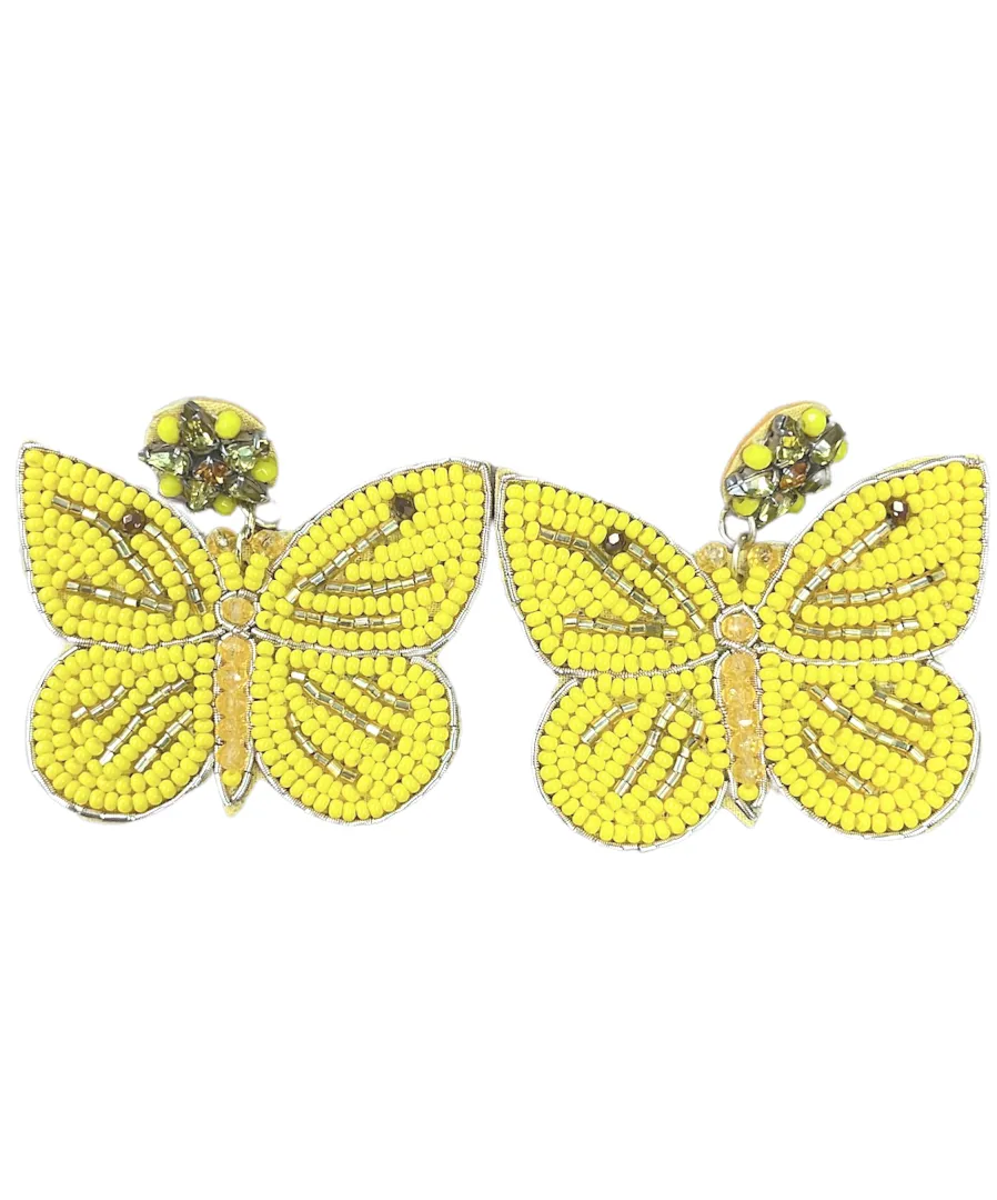 Mariposa Beaded Earrings