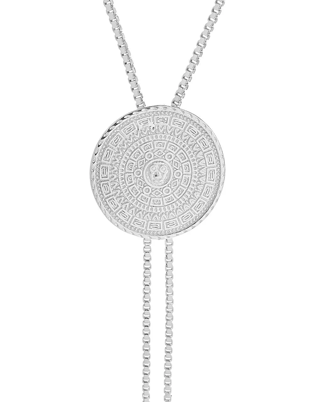 Medallion Bolo Necklace