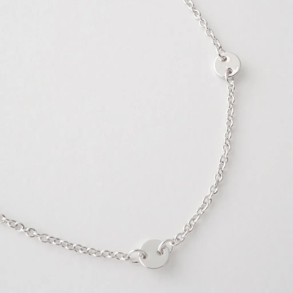 Milky Way Disc Chain Bracelet