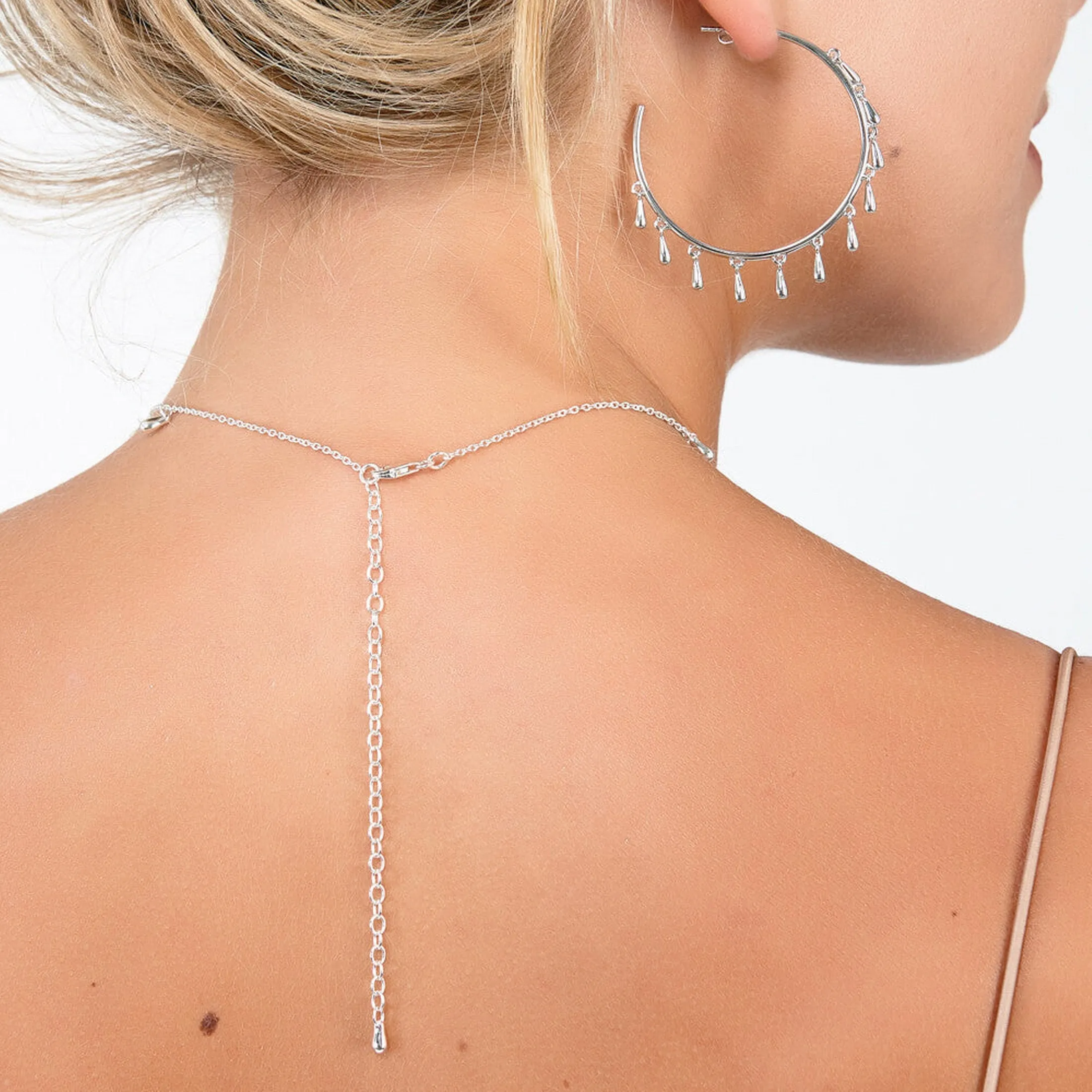 Mini Drop Choker Style Necklace