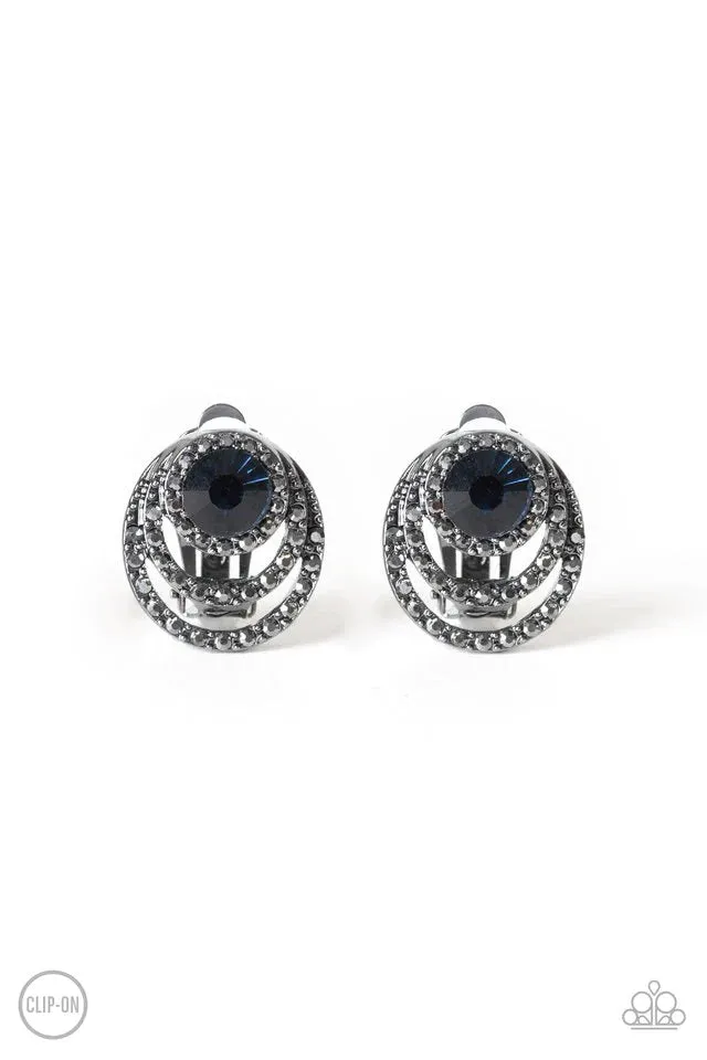 Paparazzi Earring ~ Epic Epicenter - Blue