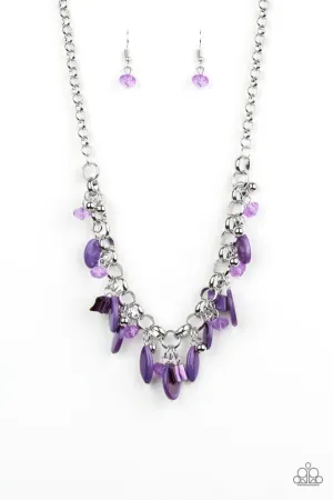 Paparazzi Necklace ~ I Want To SEA The World - Purple