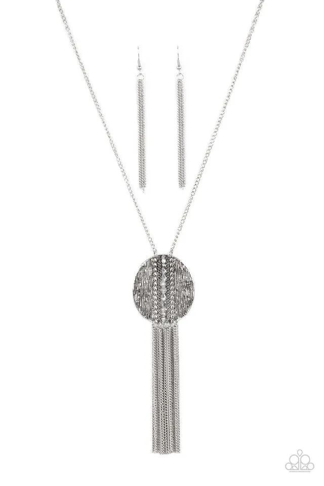 Paparazzi Necklace ~ Radical Refinery - Silver