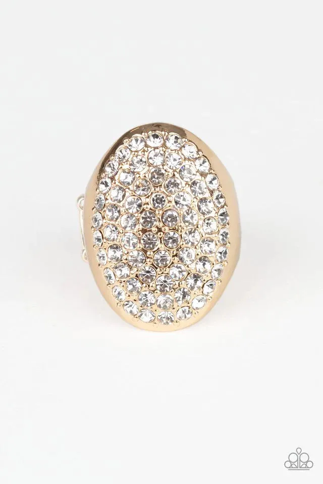 Paparazzi Ring ~ Bling Scene - Gold