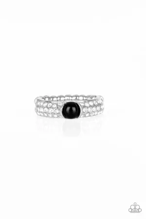 Paparazzi Ring ~ Brighten Your Day - Black