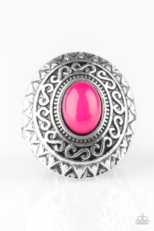 Paparazzi Ring ~ Hello, Sunshine - Pink