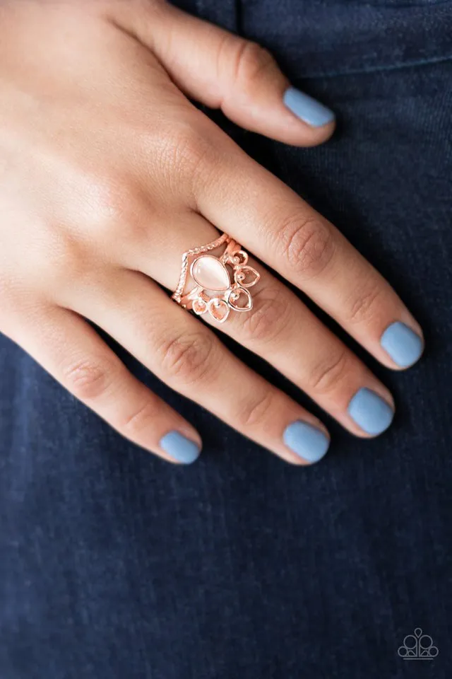 Paparazzi Ring ~ Serene Scene - Rose Gold