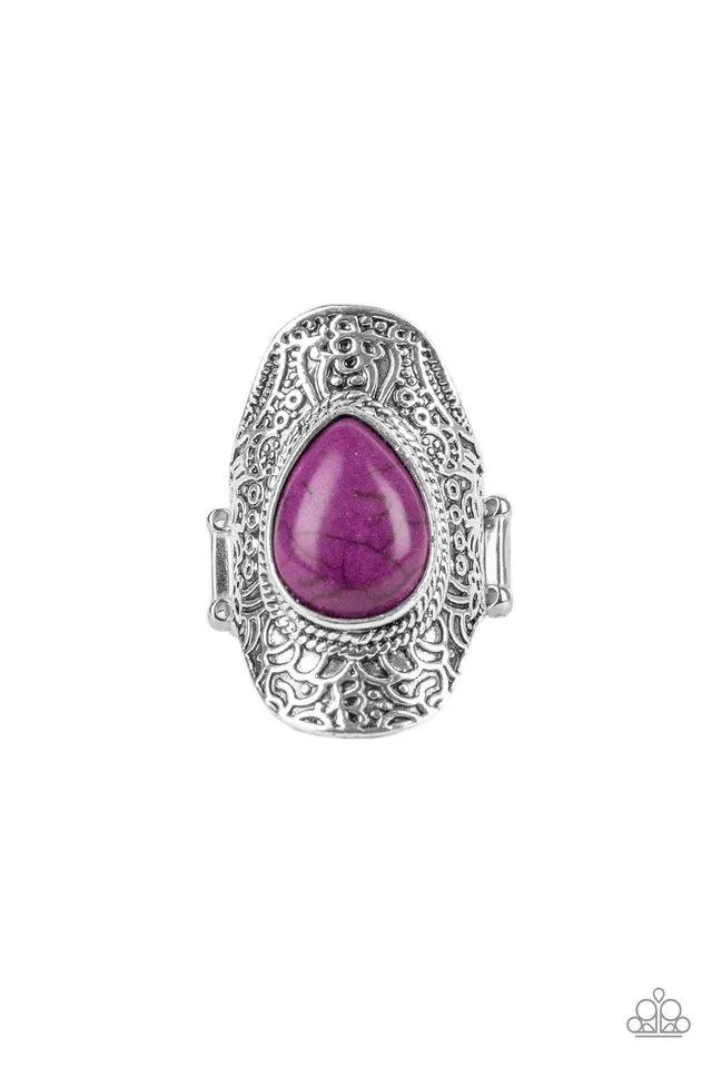 Paparazzi Ring ~ Southern Sage - Purple