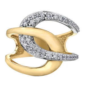 "CLAUDELLE" DIAMOND FASHION RING