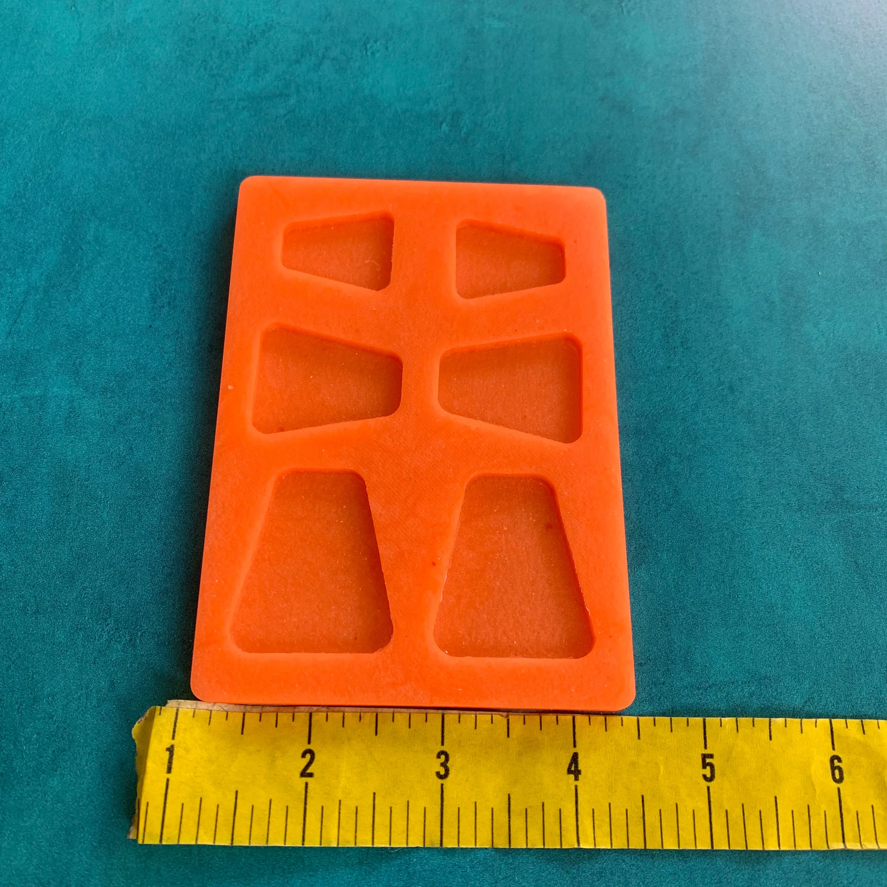 Rounded Corners Silicone Earring Jewelry Mold polymer clay tools and supplies