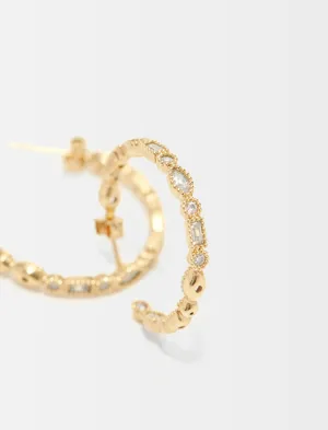 SOPHISTICATED HOOP EARRINGS