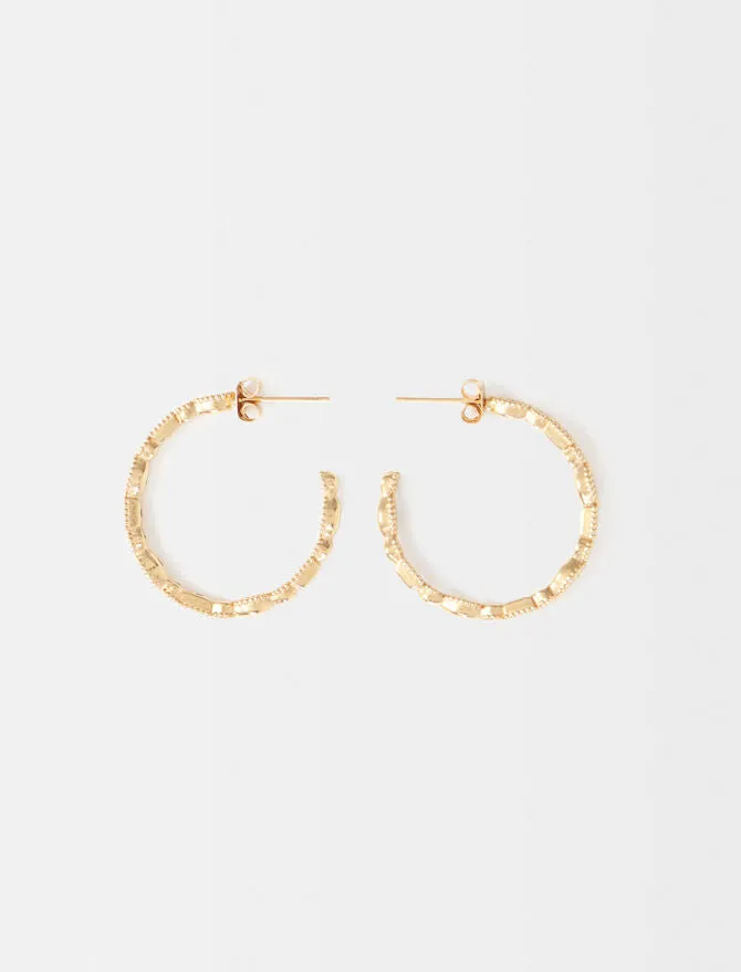 SOPHISTICATED HOOP EARRINGS