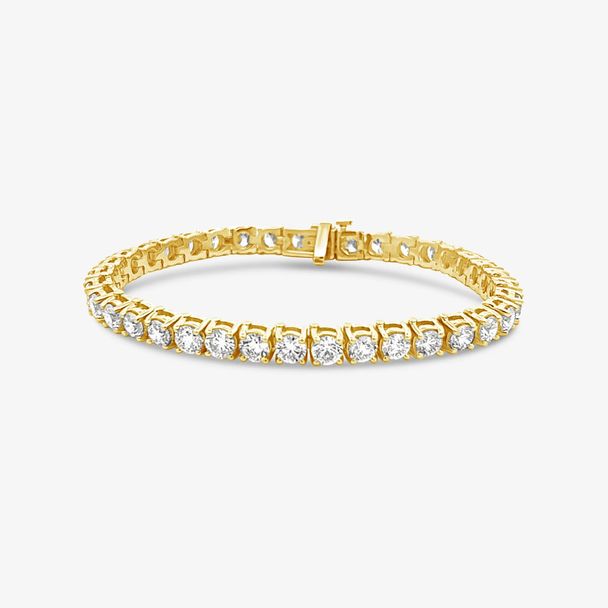 Straight Line “Classic” Diamond Tennis Bracelet