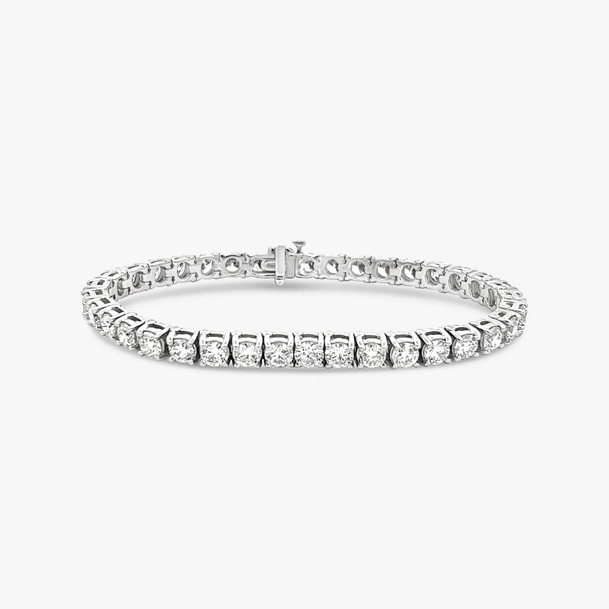 Straight Line “Classic” Diamond Tennis Bracelet