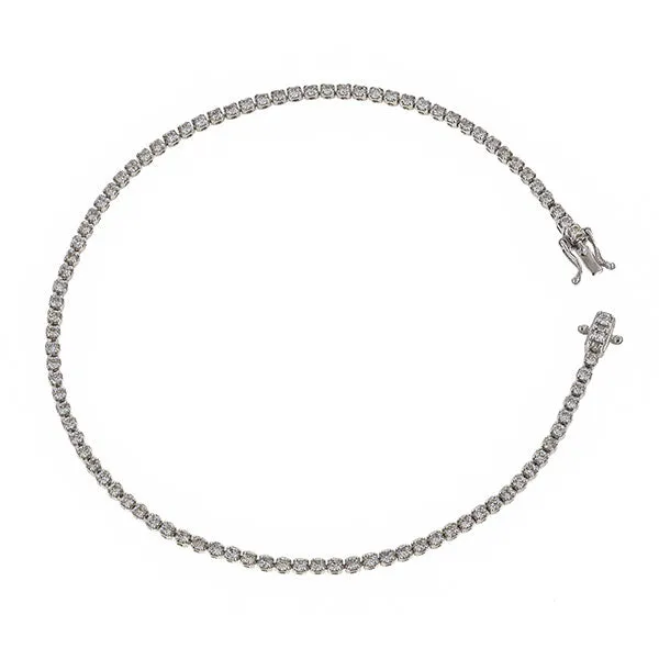 Super Skinny Diamond Tennis Bracelet