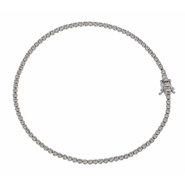 Super Skinny Diamond Tennis Bracelet