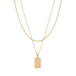 Work of Art Necklace - Gold